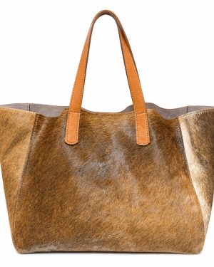 CARTERA CUERO CON PELO 1