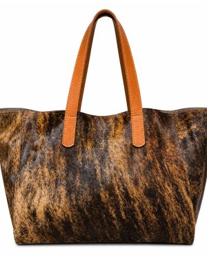 CARTERA CUERO CON PELO 4